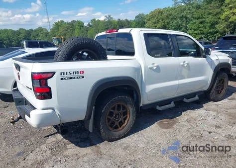 2022 Nissan Frontier Pro-4X 4X4 z USA, uszkodzony, nr VIN 1N6ED1EK6NN671965